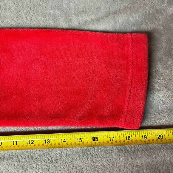 Victoria's Secret LOVE Red Thick Cozy Plush Midi Robe - Picture 8 of 10
